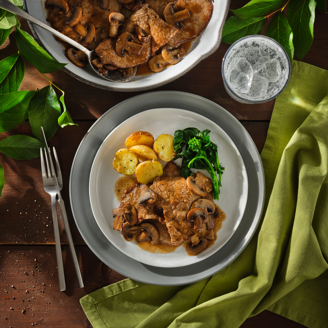 Veal Marsala Ontario Veal Appeal