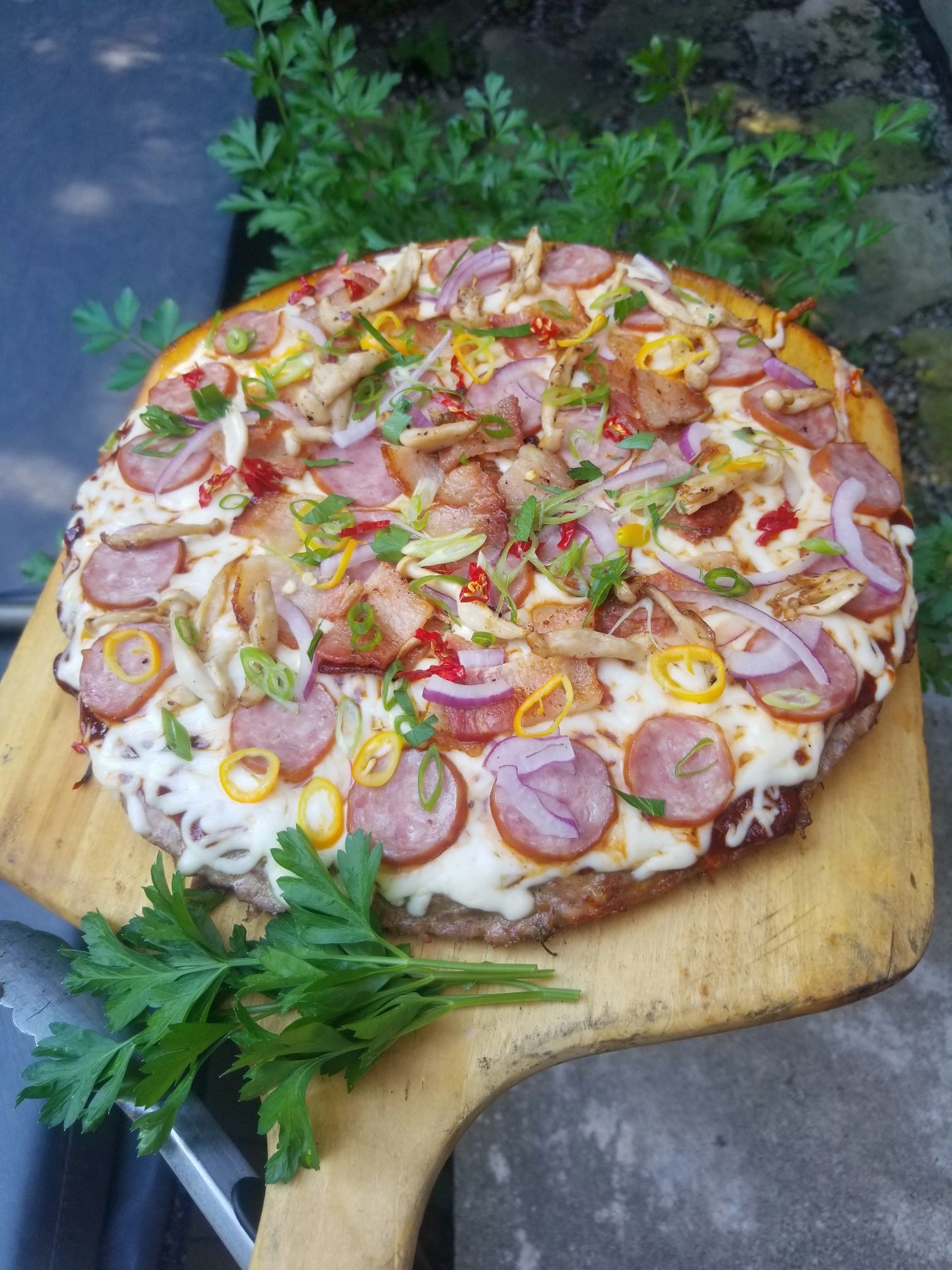 Veal Meatza The Crustless BBQ Ground Veal Pizza Ontario Veal Appeal