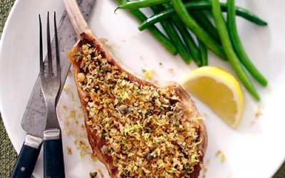 Lemon Caper Veal Chops