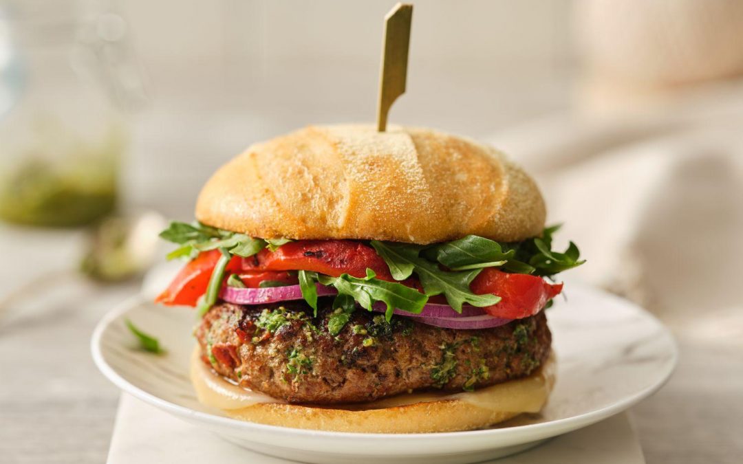 Mediterranean Veal Burgers