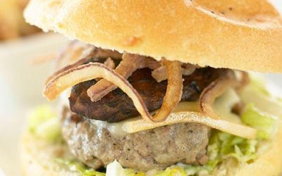 Mini Ontario Veal Burgers on Brioche