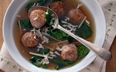 Mini Meatball Soup