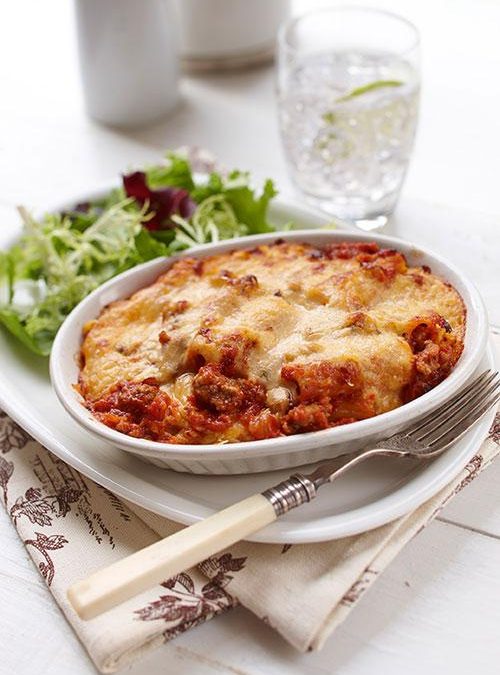Ontario Spicy Veal and Pepper Baked Pasta