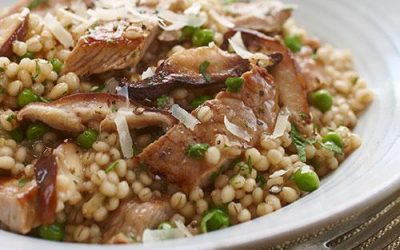Ontario Veal and Barley Risotto