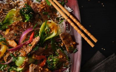 Orange Ginger Veal Stir-fry
