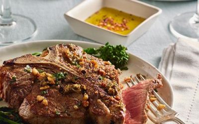 Palermo Style (Sicilian) Veal Chops