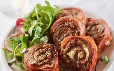 Prosciutto Wrapped Veal Roulade