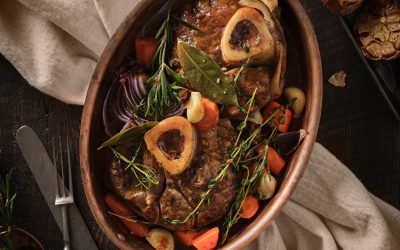 Smoked Garlic Veal Shanks (ON SMOKER)