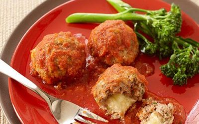 Stuffed Ontario Veal Meatballs