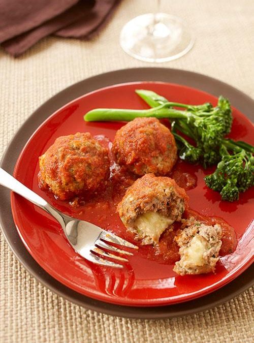 Stuffed Ontario Veal Meatballs
