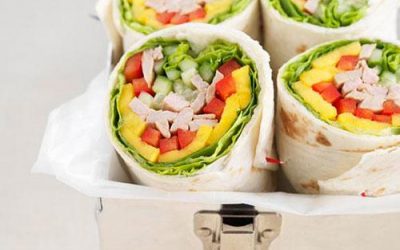 Sweet Chili Thai Veal Wraps