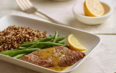 Veal Scaloppini with Butter Sauce