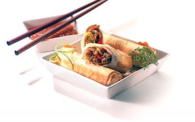 Veal Spring Rolls