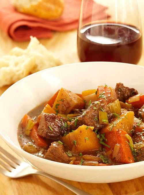 Veal and Root Vegetable Stew