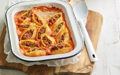 Veal Stuffed Pasta Shells