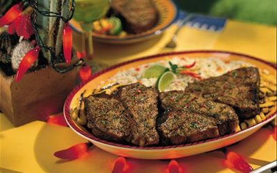 Santa Fe Grilled Veal Chops