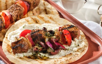 Grilled Ontario Veal Kebabs