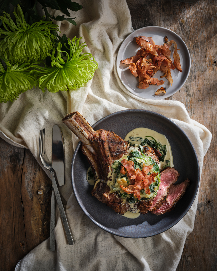 Grilled Veal Rib Chops Florentine Ontario Veal Appeal