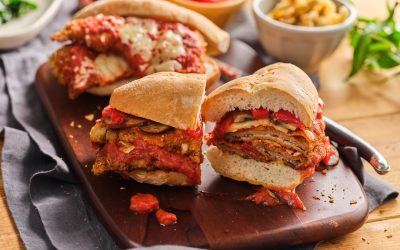 Veal Parmigiana Sandwich