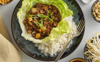 Asian Veal Lettuce Wrap