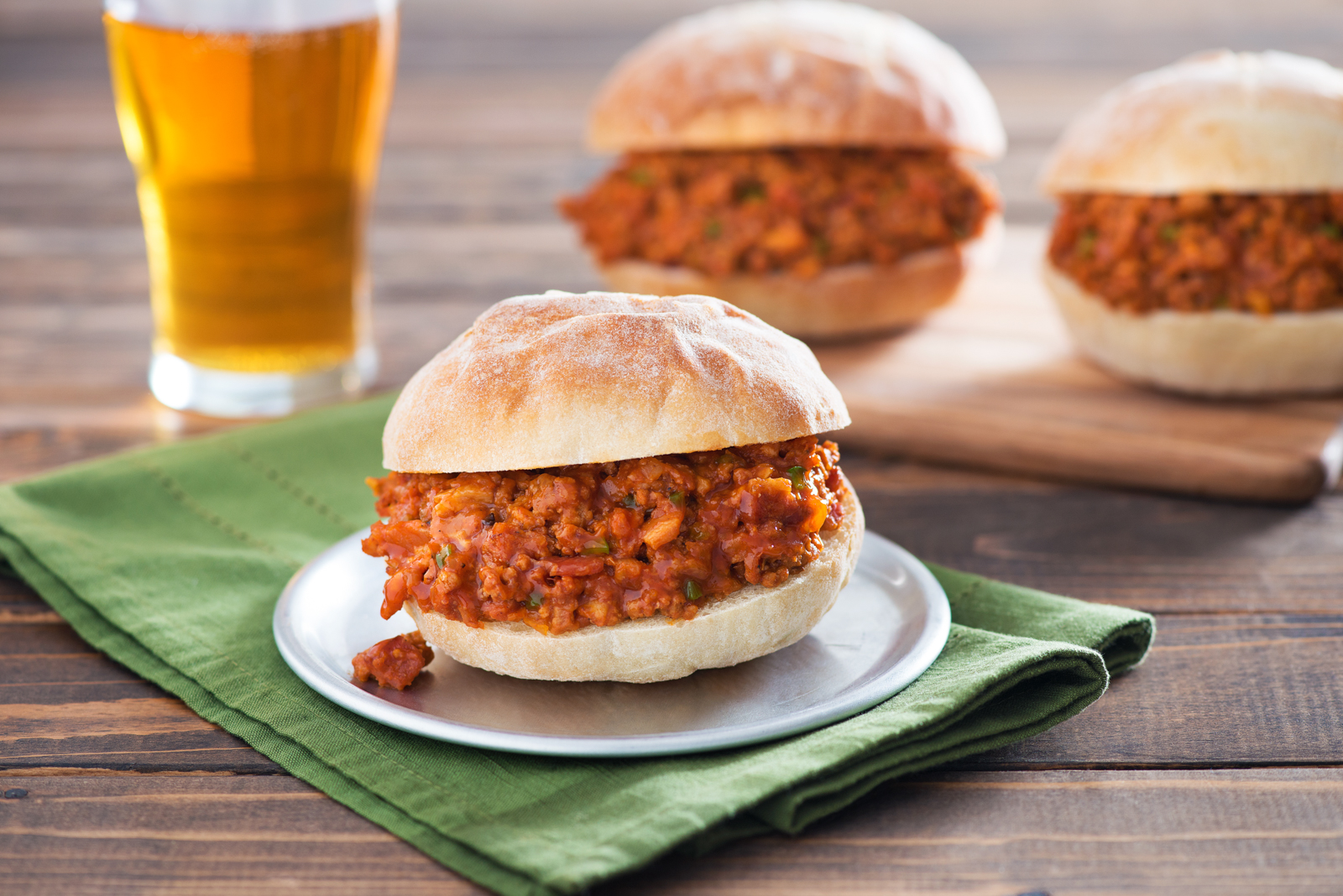 Veal & Bacon Sloppy Joes