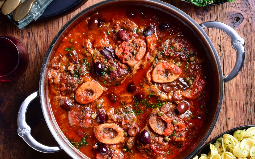 Veal Osso Buco alla Puttanesca