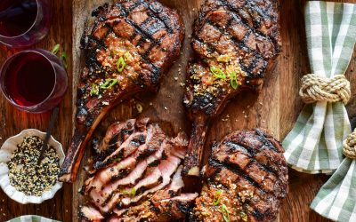 Korean BBQ Veal Rib Chops