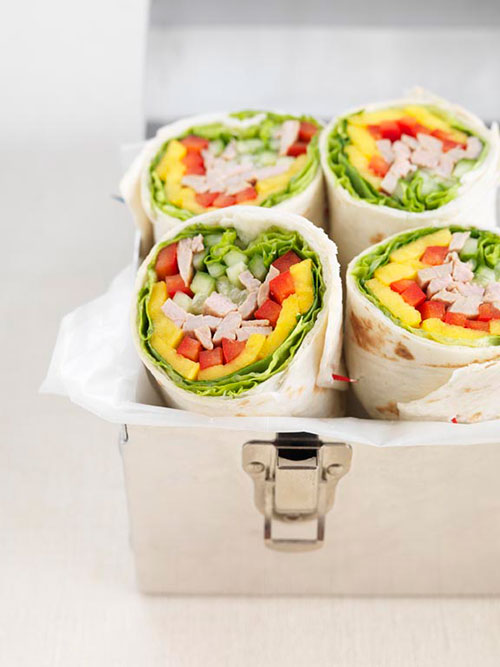 Sweet Chili Thai Veal Wraps Ontario Veal Appeal